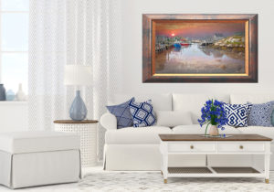 How to choose the right sized art for your space